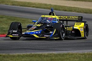 Herta manda en la 2° práctica de Mid-Ohio