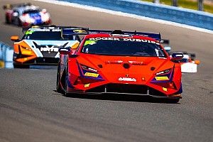 Em terceiro, Nelsinho Piquet repete pódio em Watkins Glen pelo Lamborghini Super Trofeo