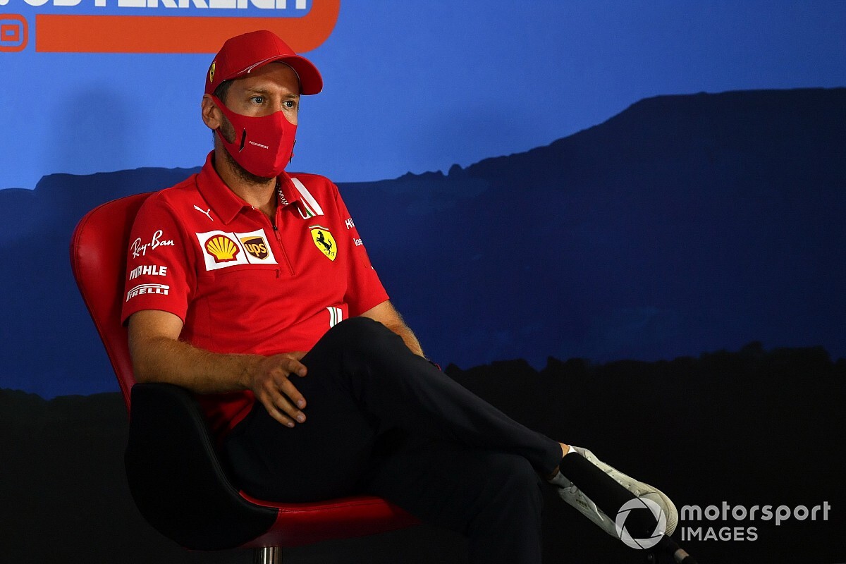 Vettel doute de l'influence du COVID-19 sur la décision de Ferrari