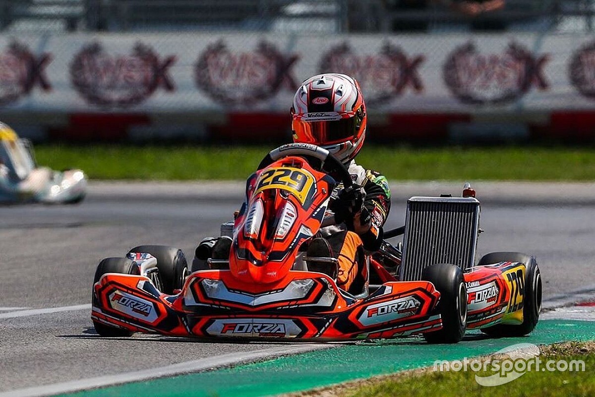 Rafael Câmara coloca Brasil no pódio do World Series Karting na Itália