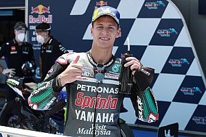 Espeluznante pole de Quartararo en Jerez