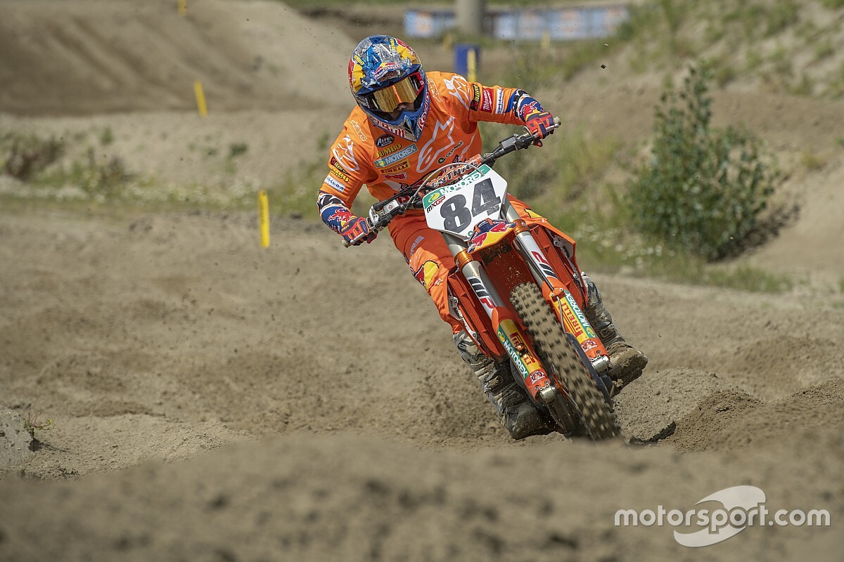 Van hersenschudding herstelde Herlings blij om terug te zijn