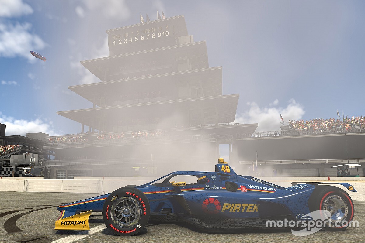 IndyCar iRacing Challenge: Indianapolis'te zafer McLaughlin'in oldu!