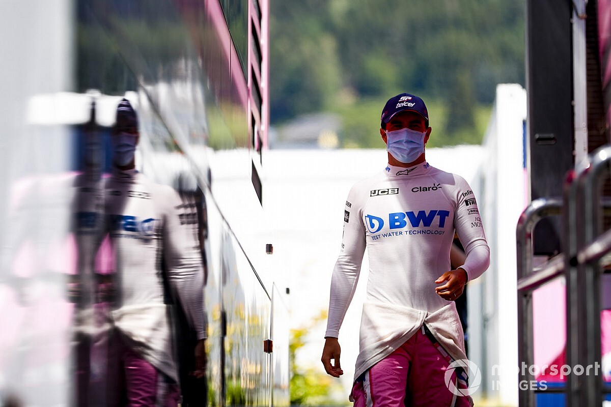 Pérez da positivo en coronavirus y no podrá correr en Silverstone