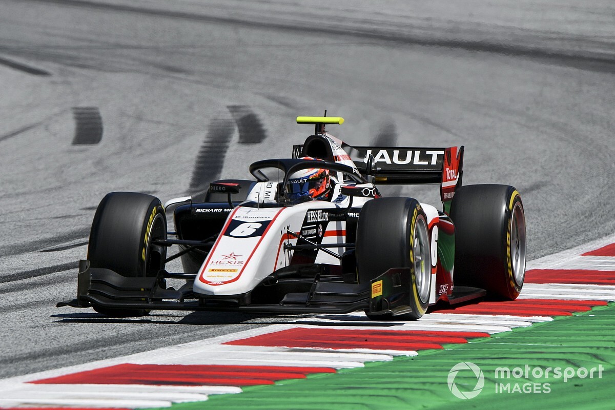 F2, Stiria, Sprint Race: dominio di Christian Lundgaard