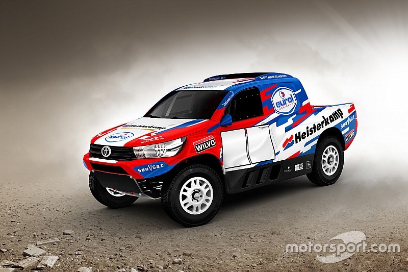 Van Loon met Toyota Hilux naar Dakar 2017