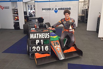 Gaúcho Matheus Leist é campeão da Fórmula 3 Inglesa