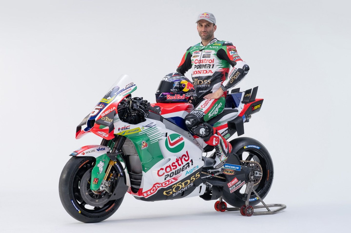 LCR dévoile la Honda de Johann Zarco pour 2026