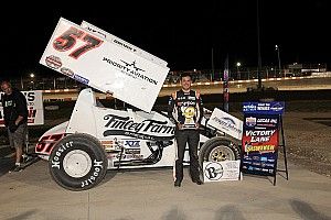 Kyle Larson picks up sprint car win in Canada
