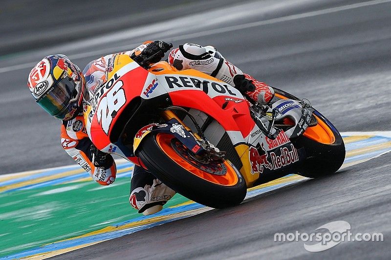 Pedrosa: “No sé por qué el neumático no se calentaba”