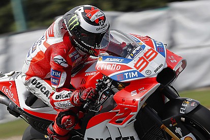 Lorenzo n'a testé qu'une version partielle du nouveau carénage Ducati