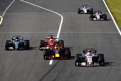 Aantal F1-inhaalacties bijna gehalveerd in 2017
