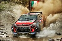 Kris Meeke lideró la reducida jornada de viernes del Rally México