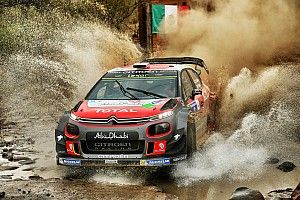 Kris Meeke lideró la reducida jornada de viernes del Rally México 