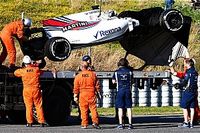 Williams uncertain of running on Thursday after Stroll crash