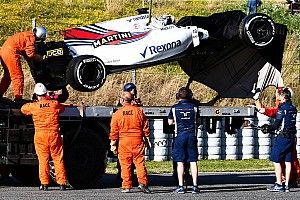 Imbas kecelakaan Stroll, Williams belum pasti turun pada tes hari ini