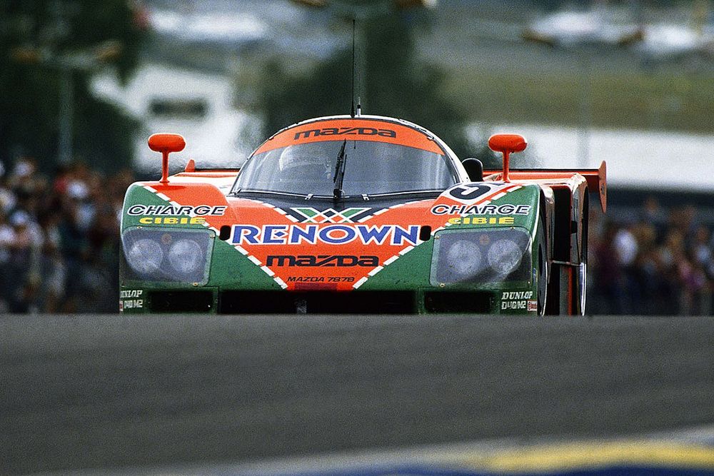 Volker Weidler, Johnny Herbert, Bertrand Gachot, Mazda 787B