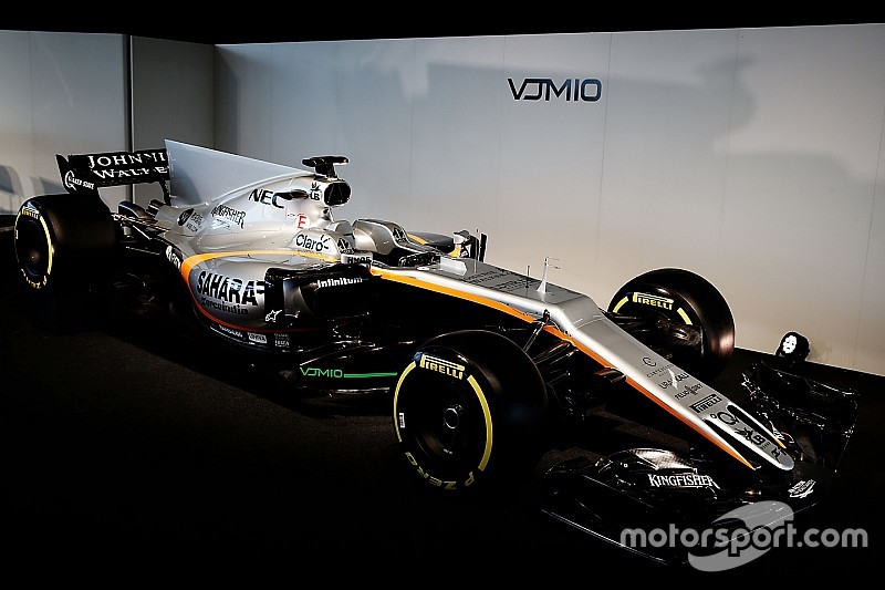 Force India представила новую машину. У нее очень длинный «нос»