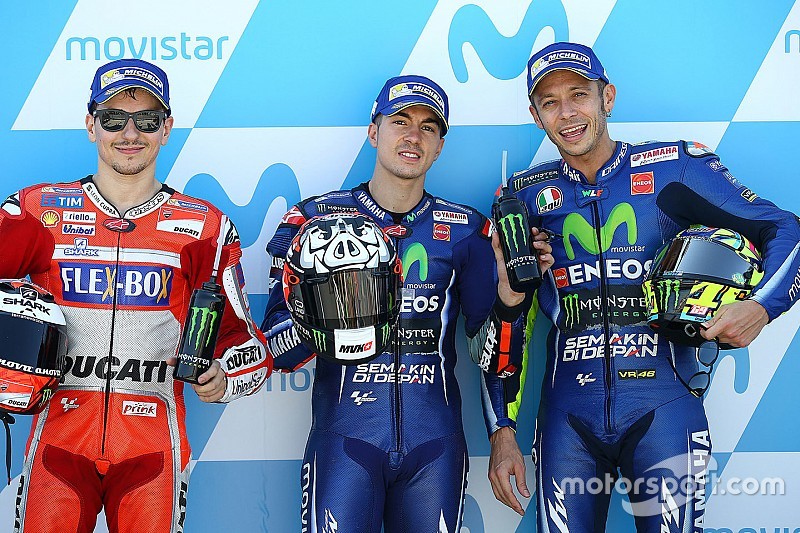 Lorenzo: "Rossi es más constante, pero si Viñales está en forma acaba delante"