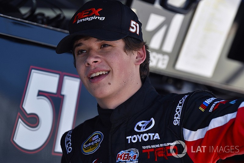 Harrison Burton wins ARCA race at Pocono, dedicates win to Andretti