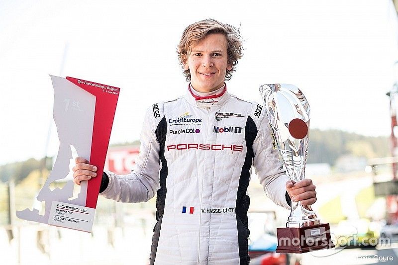 Valentin Hasse-Clot devant Julien Andlauer à Spa-Francorchamps