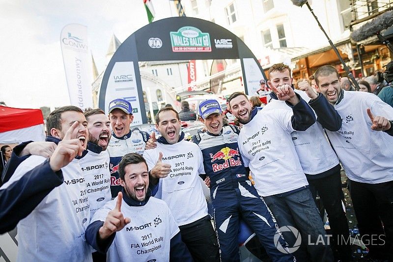 Wereldkampioenen Sébastien Ogier, Julien Ingrassia, Ford Fiesta WRC, M-Sport