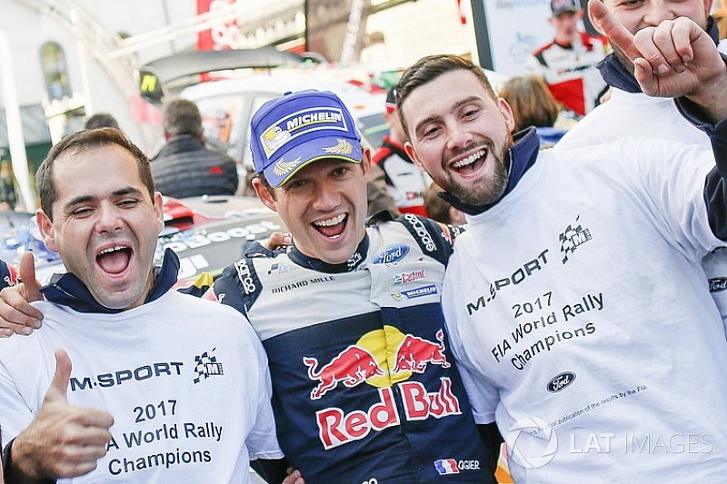 Ogier: "Esta fue la temporada más competitiva".