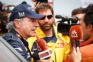 Sainz au volant d'une Mini X-Raid sur le Dakar 2019