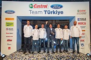 Avrupa Şampiyonu Castrol Ford Team Türkiye, zaferini kutladı