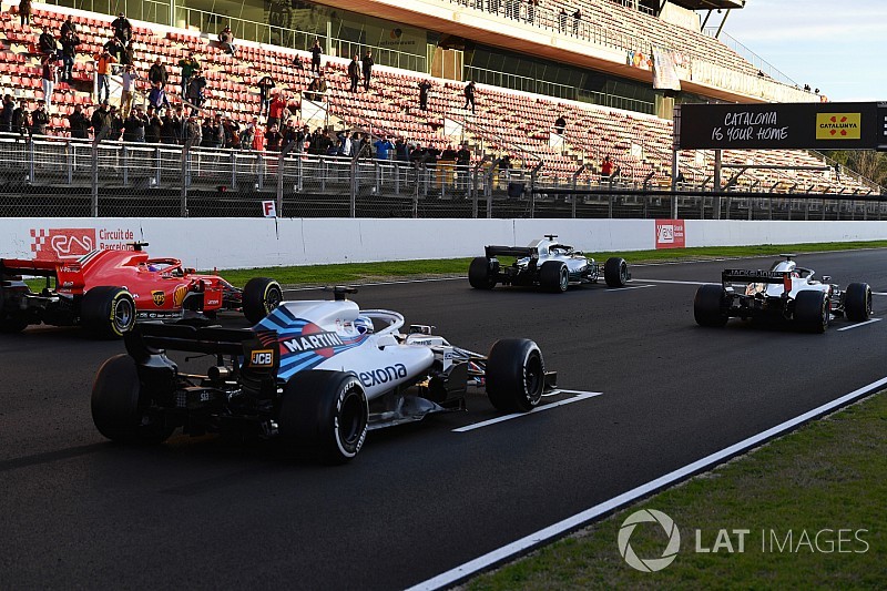 Así sería el orden de la parrilla de F1 con los tiempos de los test