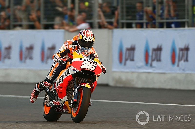 Pedrosa: "El aire aquí te quema"
