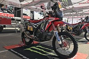 Honda sufre un robo de una de sus motos para el Dakar