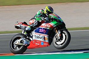 Perolehan poin rendah, Aprilia tetap senang