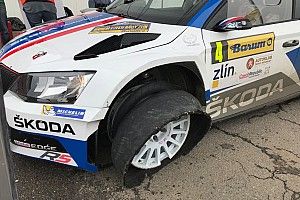 Zlín, PS6: Kopecký fora ancora, Lukyanuk prima davanti a Gryazin
