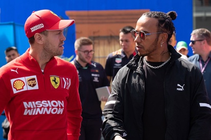 VIDEO: la felicitación de Vettel a Hamilton por el sexto título
