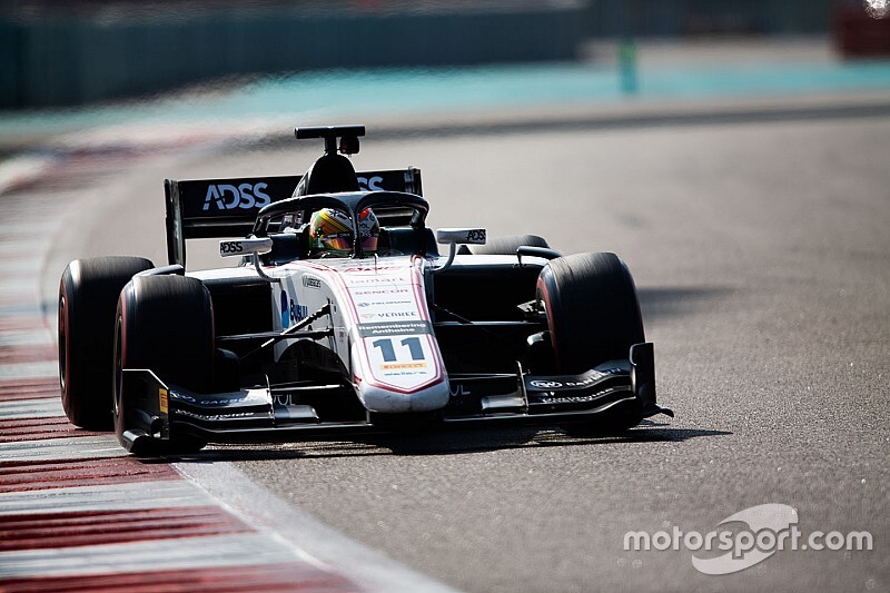 Deletraz lidera el jueves de pruebas de la F2 en Abu Dhabi