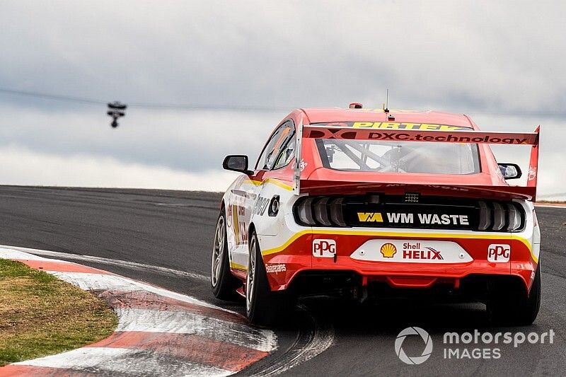 Supercars Mustang rear wing altered for 2020