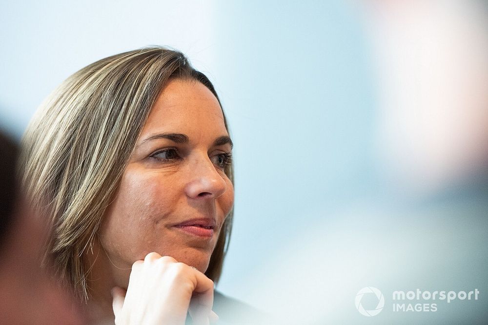 Claire Williams, waarnemend teambaas Williams Racing