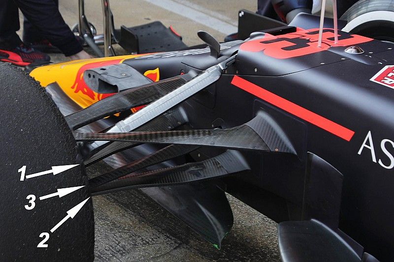Red Bull RB16: la sospensione multilink c'è ma è sotto!