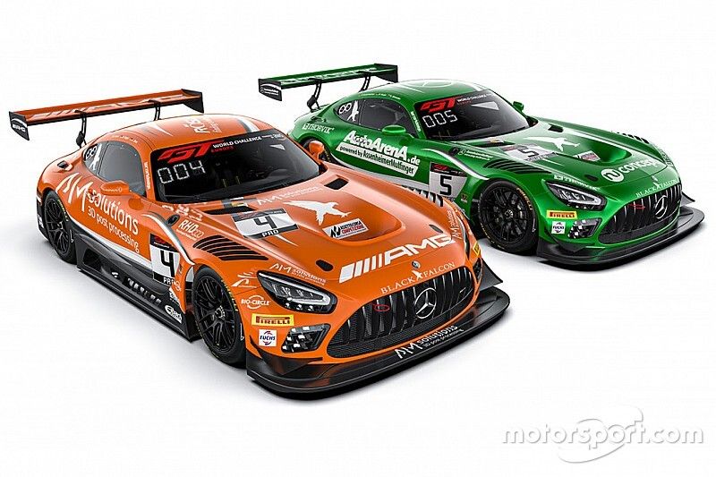 GT World: doppio impegno per la Black Falcon con le Mercedes