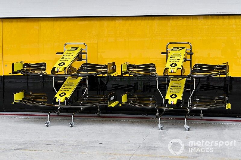 Front wing of Renault R.S.19 