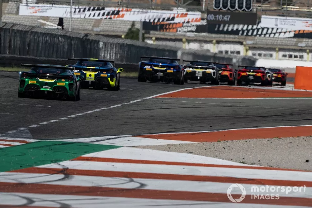 Azione in pista