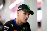 Quartararo reconoce que "con ciertas personas, el ambiente es un poco más tenso"
