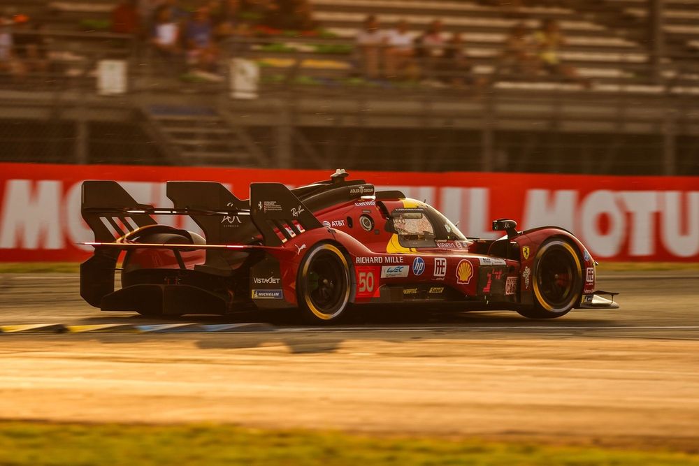 #50 Ferrari AF Corse Ferrari 499P: Antonio Fuoco, Nicklas Nielsen, Miguel Molina
