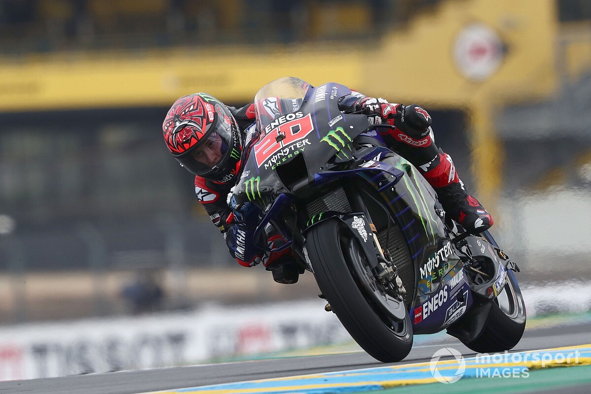 MotoGP Fransa: Dramatik sıralama turlarında pole pozisyonu Quartararo'nun!