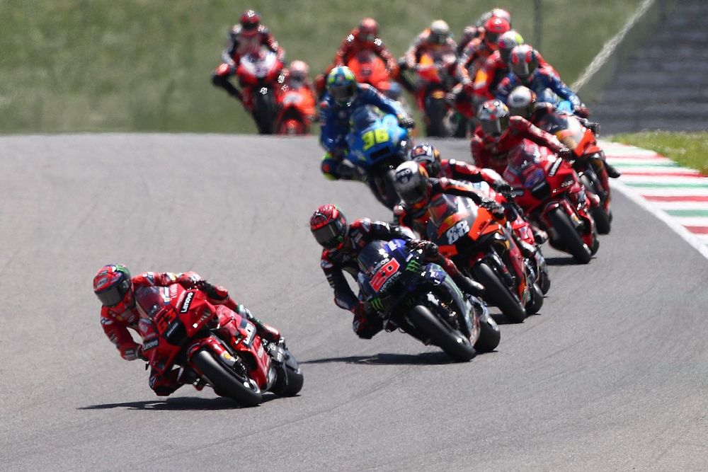 Положение в общем зачете MotoGP после Гран При Италии