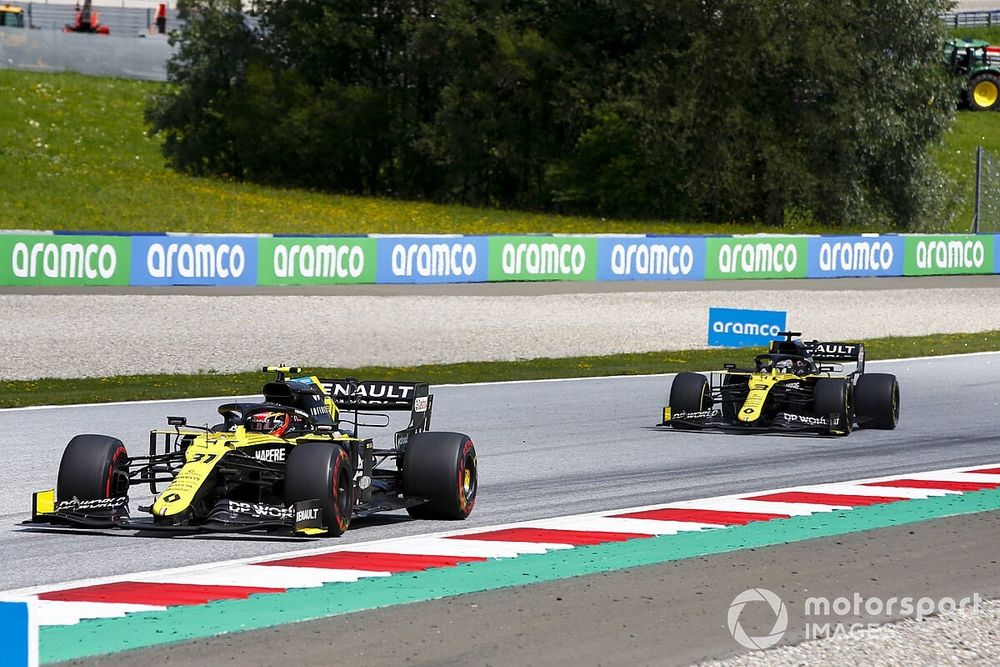 Ocon csalódott a kiesése miatt, de nagyon élvezte a Ricciardo elleni harcot