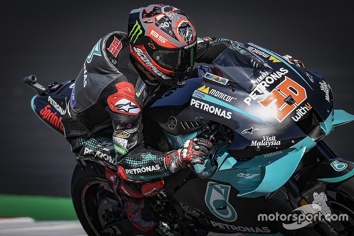 Quartararo amaro: "Ci mancano velocità e aderenza"