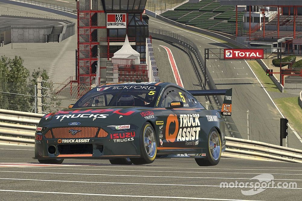 ÉLŐBEN a Supercars következő online fordulója: Norris is rajthoz áll (11:00)