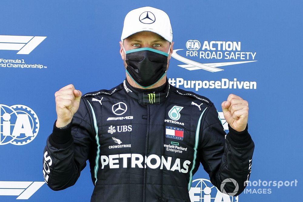 Polesitter Valtteri Bottas, Mercedes